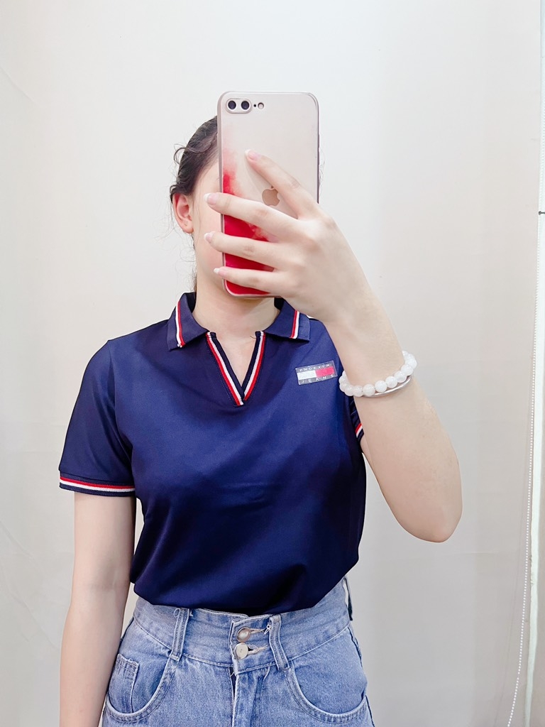 SET BỘ ÁO POLO PHOEXIN CỔ VIỀN KÈM QUẦN BÒ NỮ