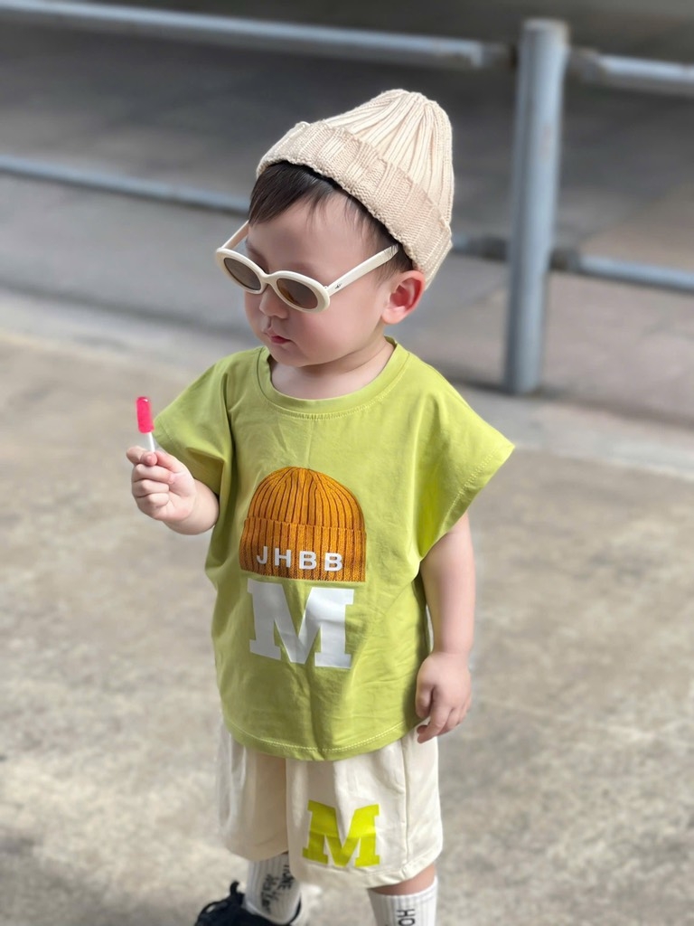 SET CHỮ M XANH LÁ BÉ TRAI(XẢ 39k)