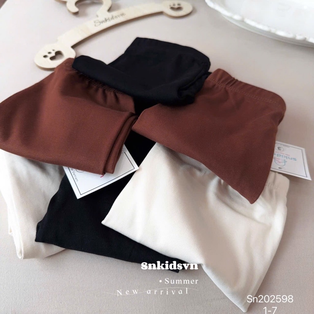 SET 3 QUẦN NGỐ TONE ĐEN NÂU KEM BÉ TRAI SẴN (SALE 65k)