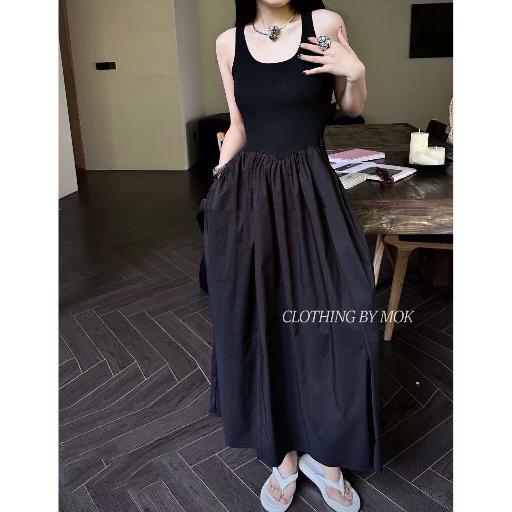 VÁY PHỐI DÚT DÂY TÚI BÊN 3 MẦU NỮ (XẢ 79k)