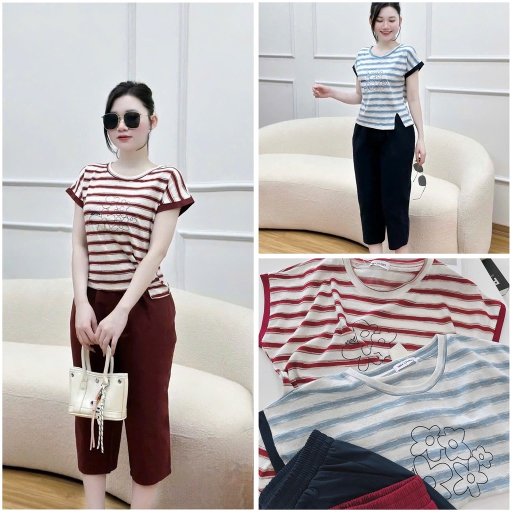 SET BỘ ÁO LEN PHỐI VẠT CÁCH ĐIỆU MIX QUẦN NGỐ NỮ THU ĐÔNG