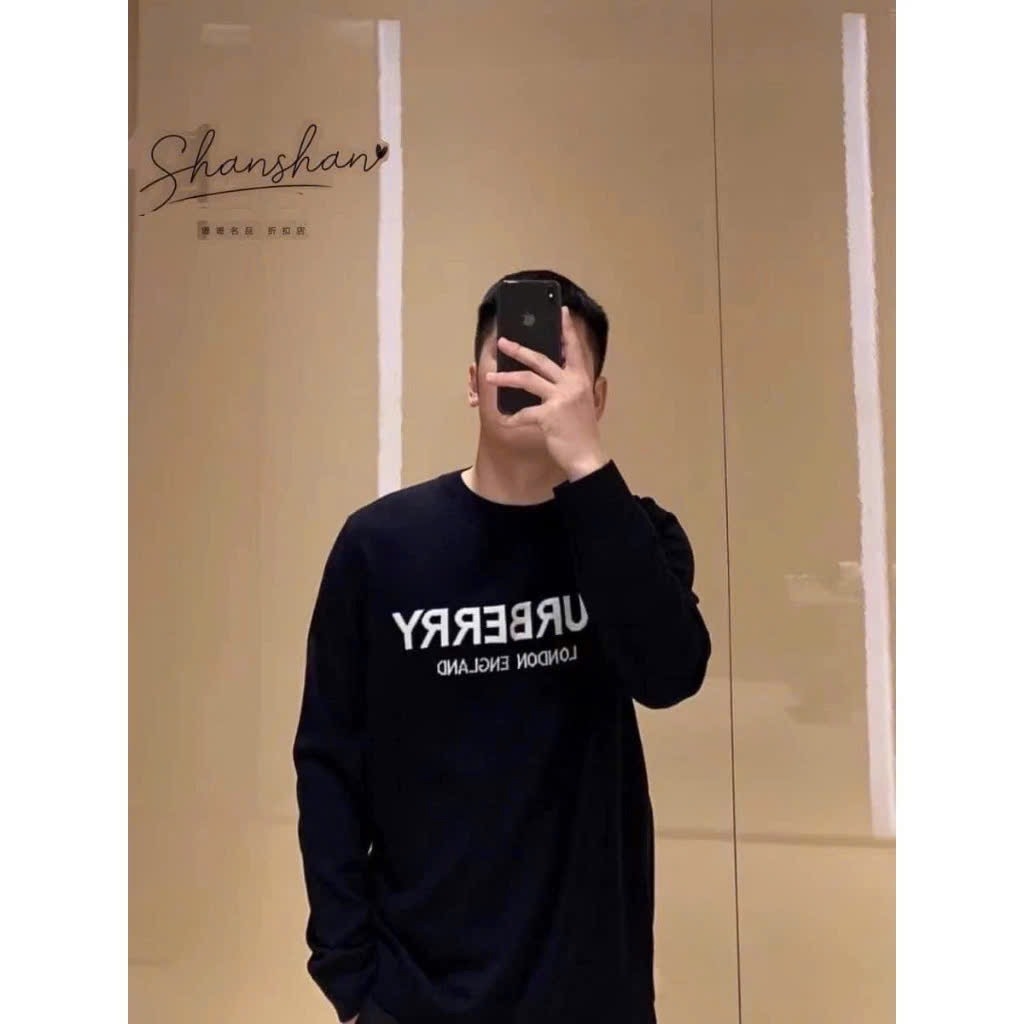 ÁO NỈ NAM NỮ BB.R ĐEN HÀNG ĐẸP LNH THU ĐÔNG SẴN