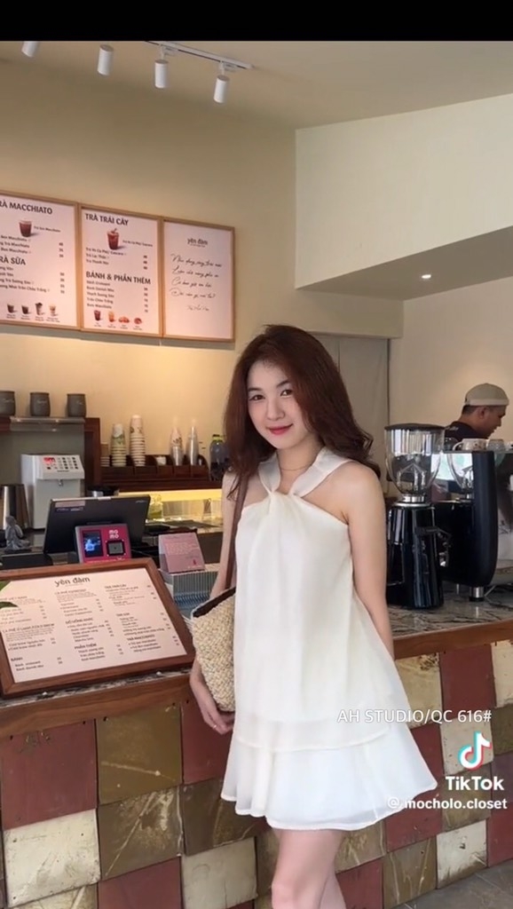 SÉT TƠ CỔ YẾM MIX CHÂN VÁY (Xả 79k)