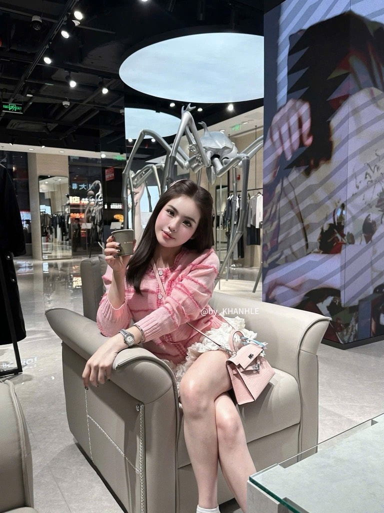 ÁO LEN CAẢDIGAN HỒNG MIU MIU NỮ