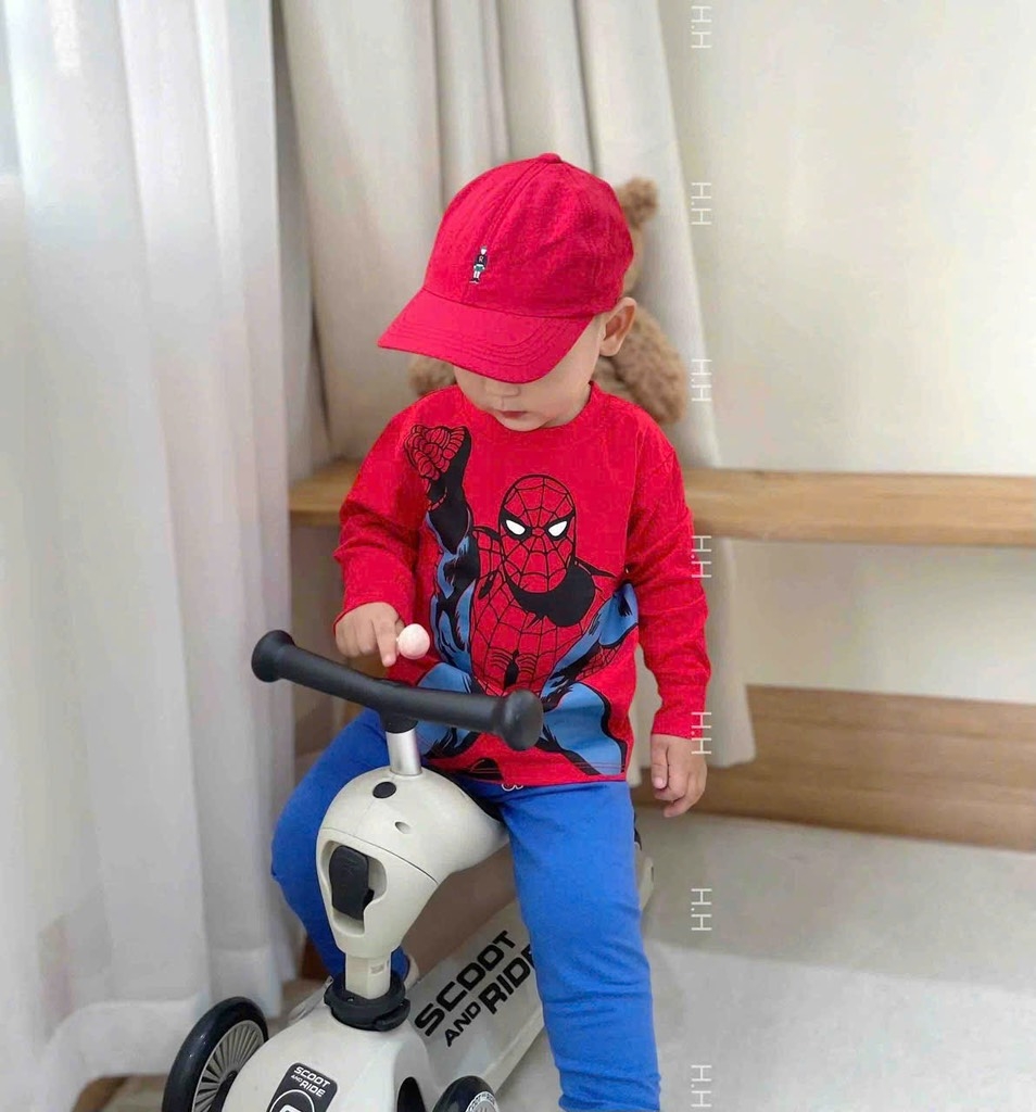 SET 2 BỘ DÀI NGƯỜI NHỆN BÉ TRAI