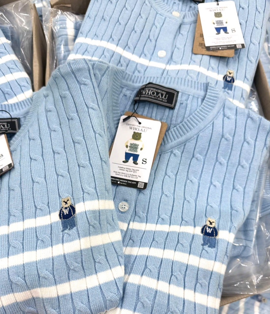 LEN CDG KẺ XANH CỌC TAY