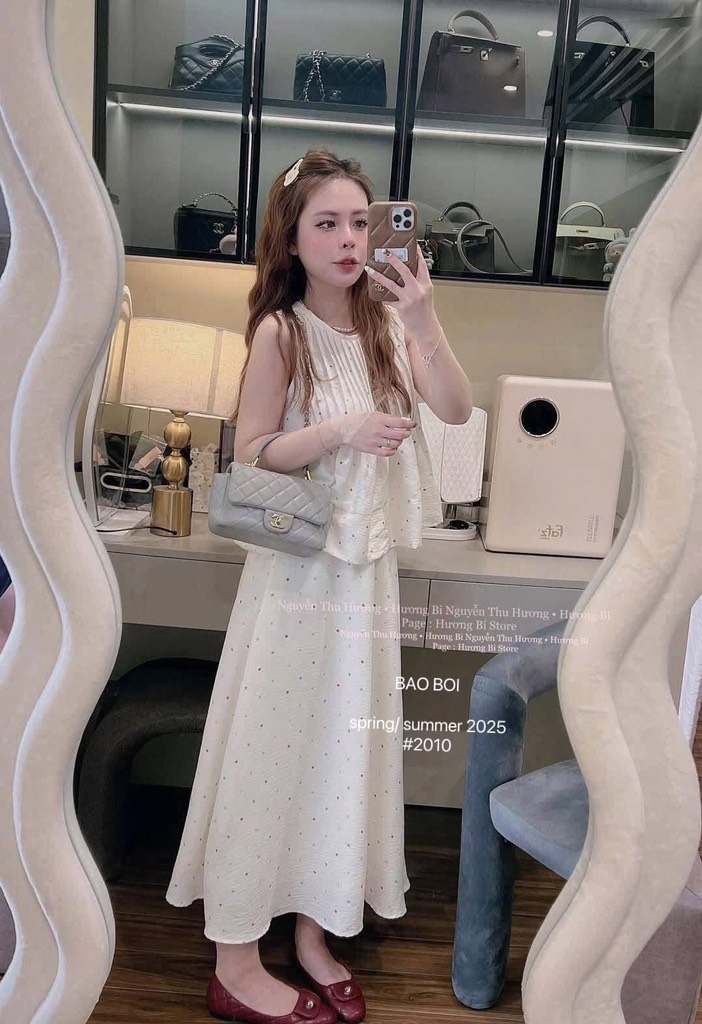 SET CHẤM BI ÁO LY NGỰC HOT HIT NỮ