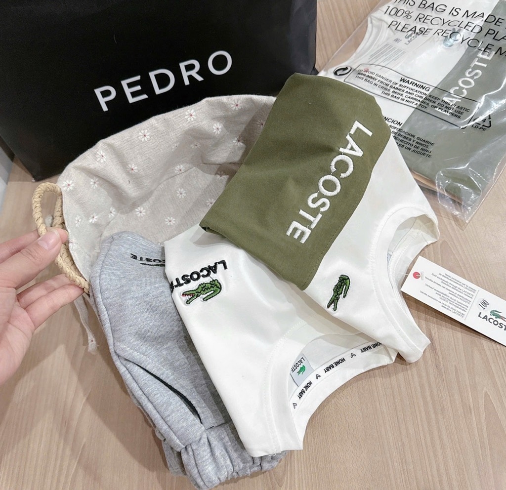 SET 3 CHI TIẾT BÉ TRAI TONE RÊU XÁM SẴN (SALE 95k)