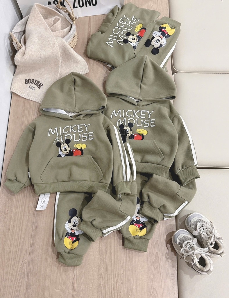 SET DÀI NỈ HAI DA RÊU MICKY BÉ TRAI