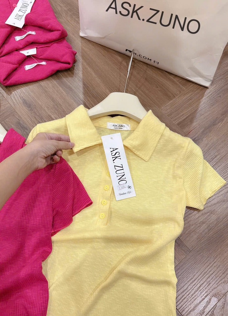 ÁO TĂM LEN CỔ BẺ SIÊU XINH SẴN