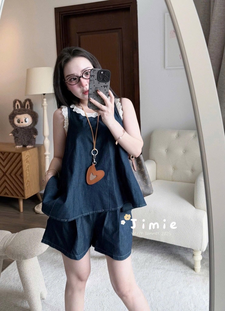 SET BÒ GIẤY 2S VIỀN REN BÈO NỮ SẴN