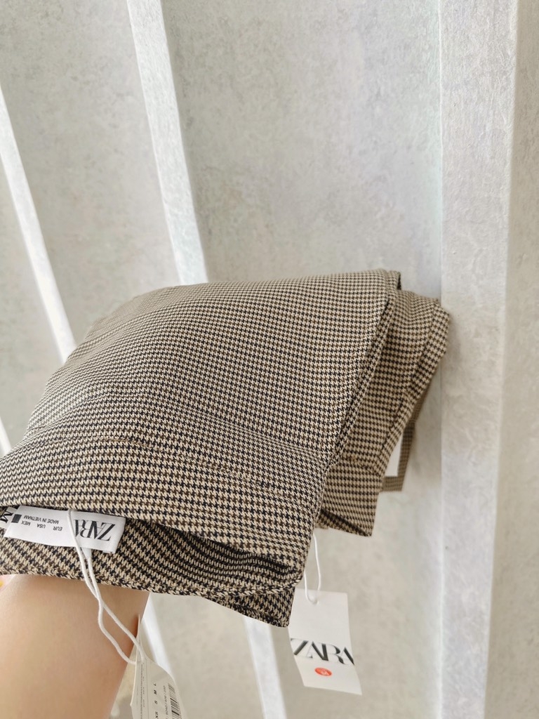 QUẦN VÁY DẠ KẺ LI TRƯỚC NỮ THU ĐÔNG SẴN