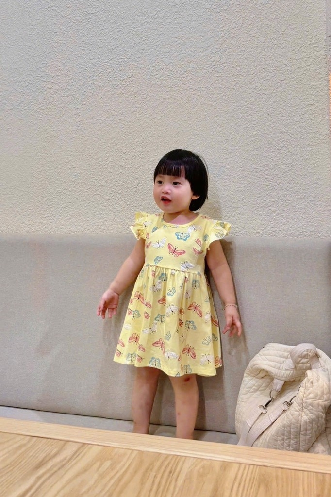 SET 2 VÁY BƯỚM HOA CÁNH TIÊN BÉ GÁI SẴN