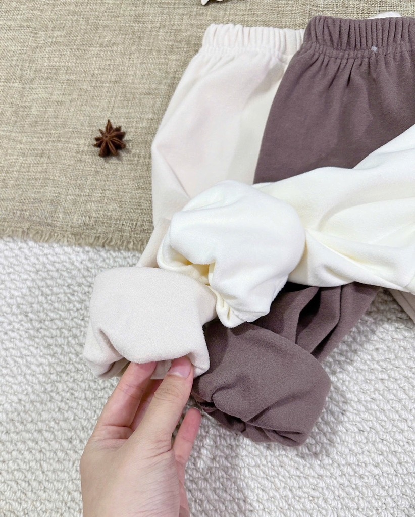 SET 3 BỘ DÀI ZIP LÔNG BÉ TRAI BÉ GÁI