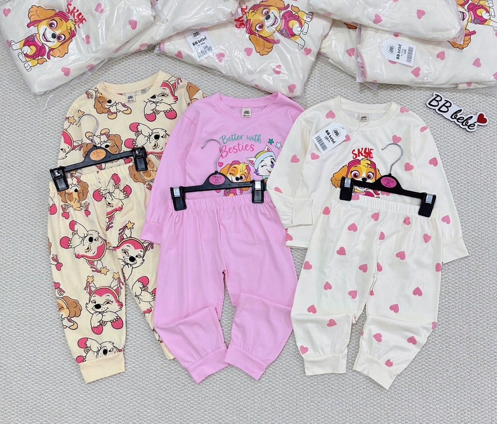 SET 3 BỘ THU ĐÔNG BÉ GÁI IN HÌNH CHÚ CHÓ