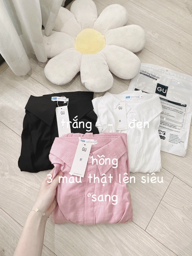 ÁO SƠ MI XOẮN EO 3 MẦU NỮ - (SALE 55k)- SẴN