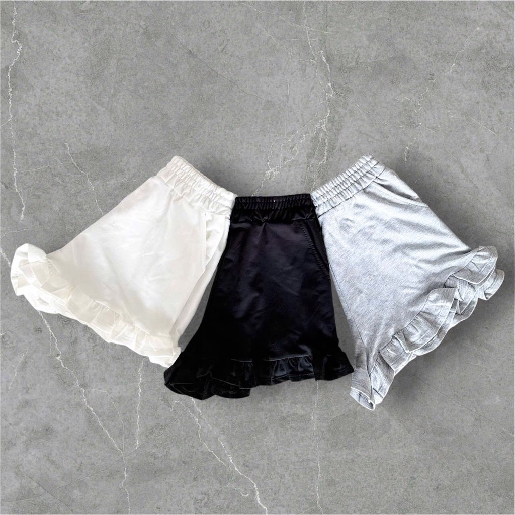 SÉT 3 QUẦN SHORT BÈO GẤU NỮ