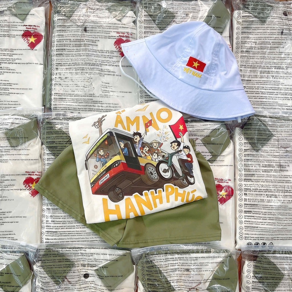 SET 3CT ĐỘC LẬP TỰ DO BÉ TRAI BÉ GÁI(XẢ 90k)