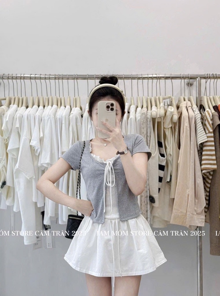 CHÂN VÁY UMI NGẮN SIÊU XINH NỮ SẴN(XẢ 49k)