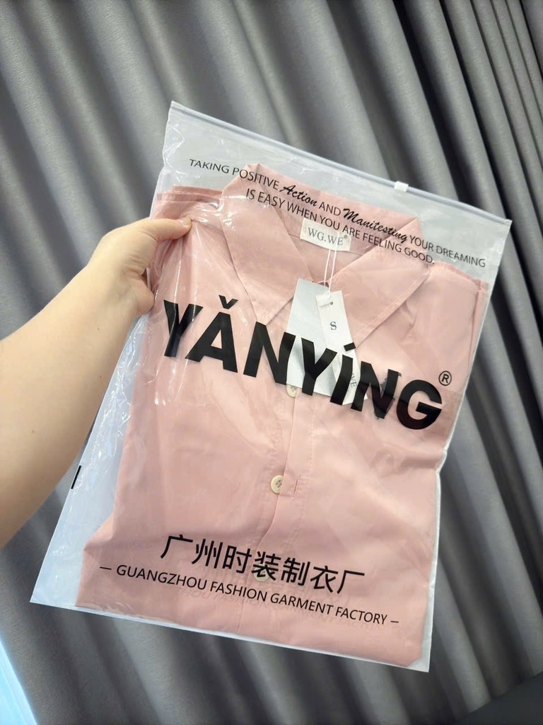 VÁY HỒNG CỔ SƠ MI THÊU NGỰA NỮ SẴN (XẢ 95k)