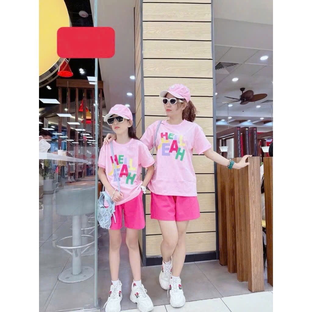 SET COTTON HỒNG XẢ NỮ