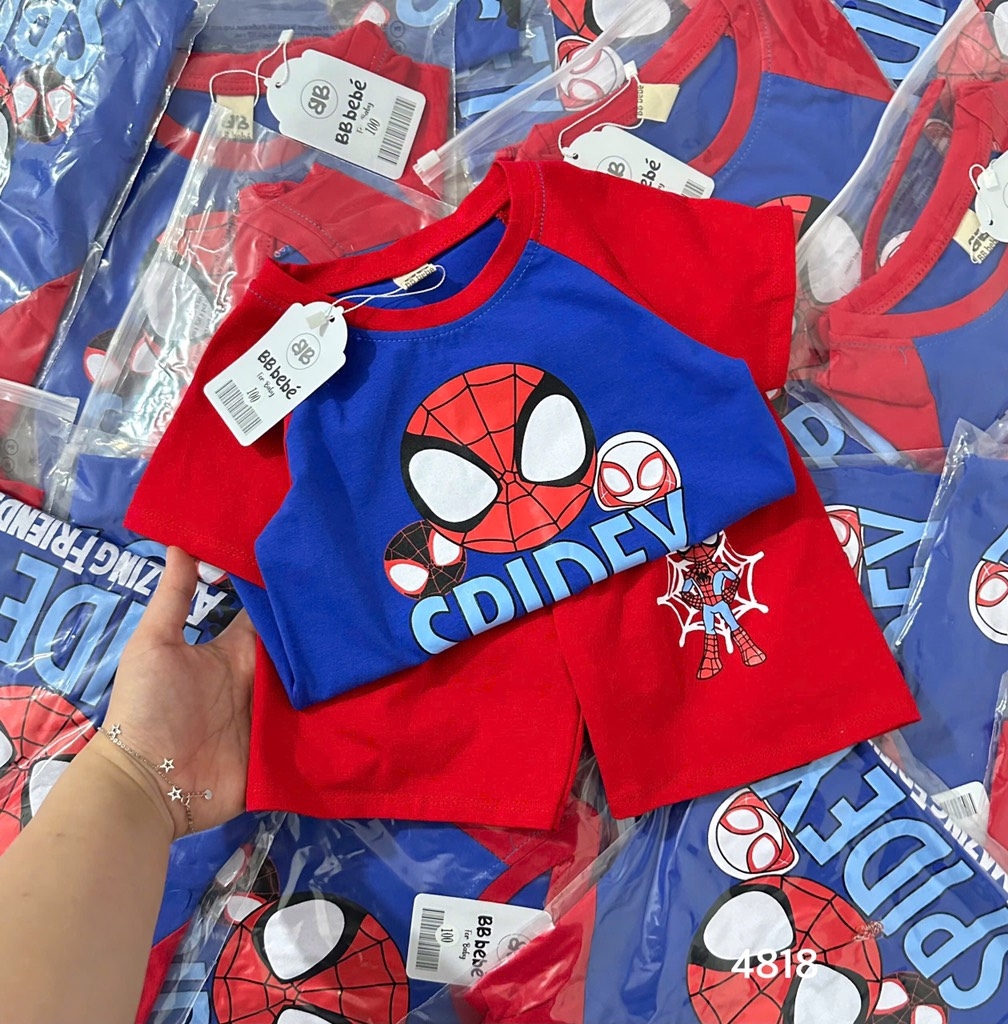SET CỘC SPIDEY DƯƠNG ĐỎ BÉ TRAI SẴN (XẢ 39k)