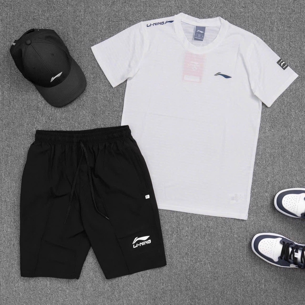 SET BỘ NAM CỔ TRÒN LI- NING SẴN