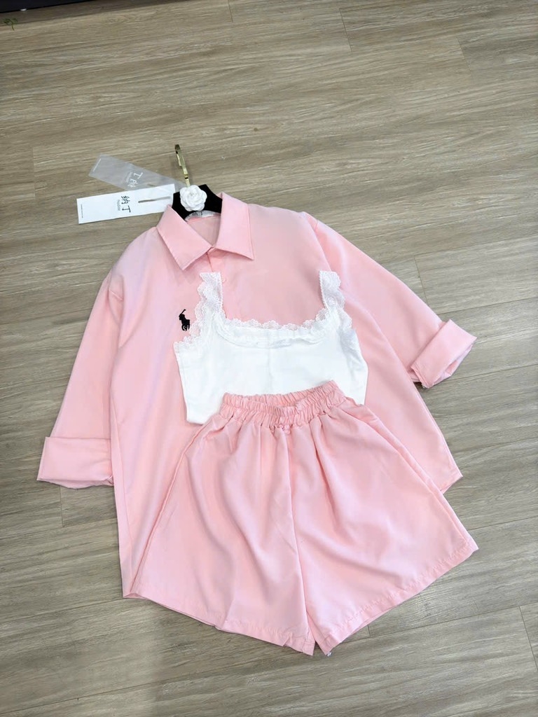 SET CỘC  3 CHI TIẾT HỒNG NỮ SẴN