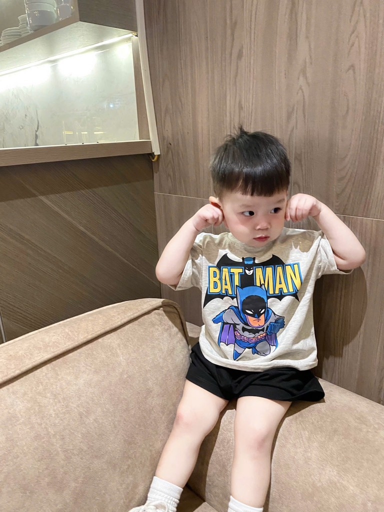 SET 3 ÁO BATMAN NGƯỜI DƠI BÉ TRAI