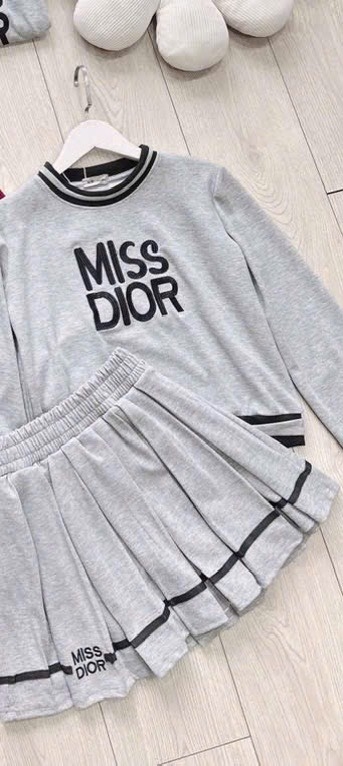 SET ÁO MISS DR DÀI TAY CHÂN VÁY XÁM NỮ THU ĐÔNG