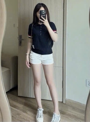 ÁO LEN CỘC TAY 2 MÀU VIỀN TAY NỮ THU ĐÔNG SẴN