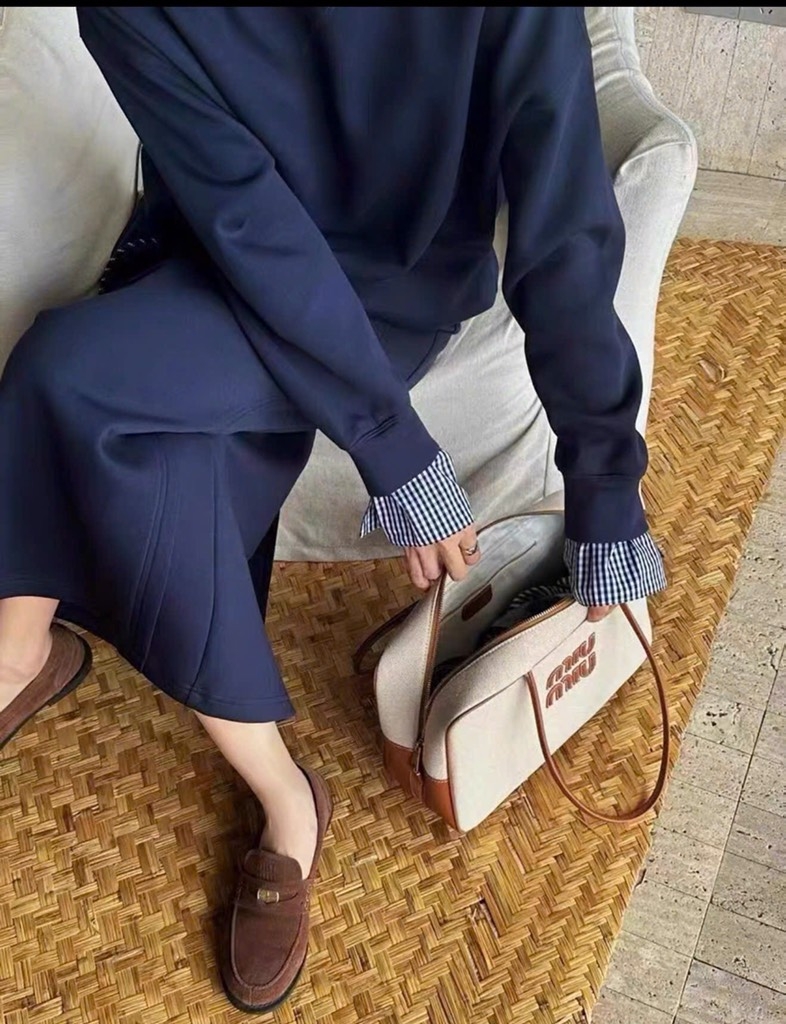 SET ÁO CHÂN VÁY NỈ NỮ THU ĐÔNG