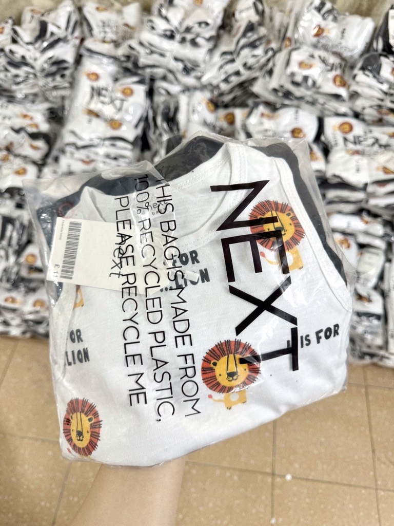 SET 5 ÁO BA LỖ SƯ TỬ NEXT BÉ TRAI (SALE 79k)