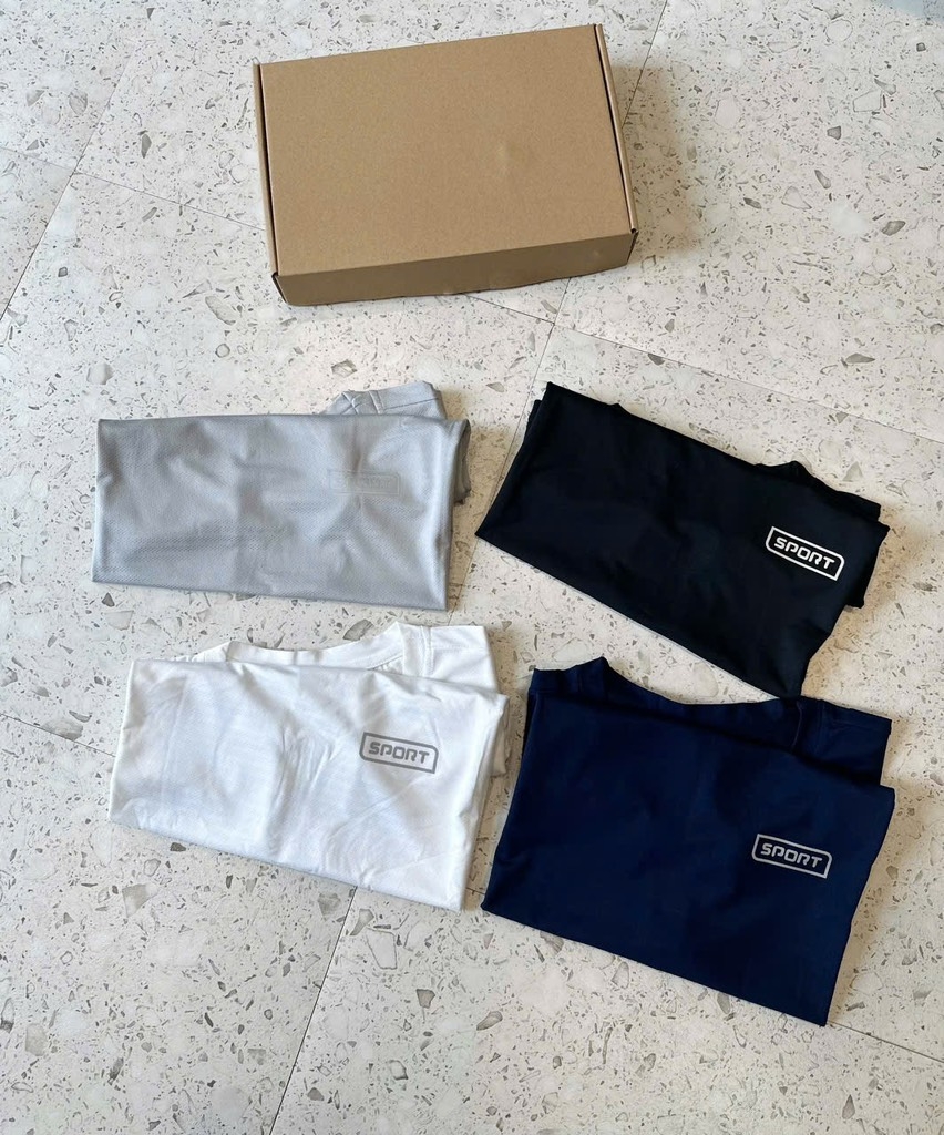 COMBO 4 ÁO 3 LỖ THÔNG HƠI SPORT NAM