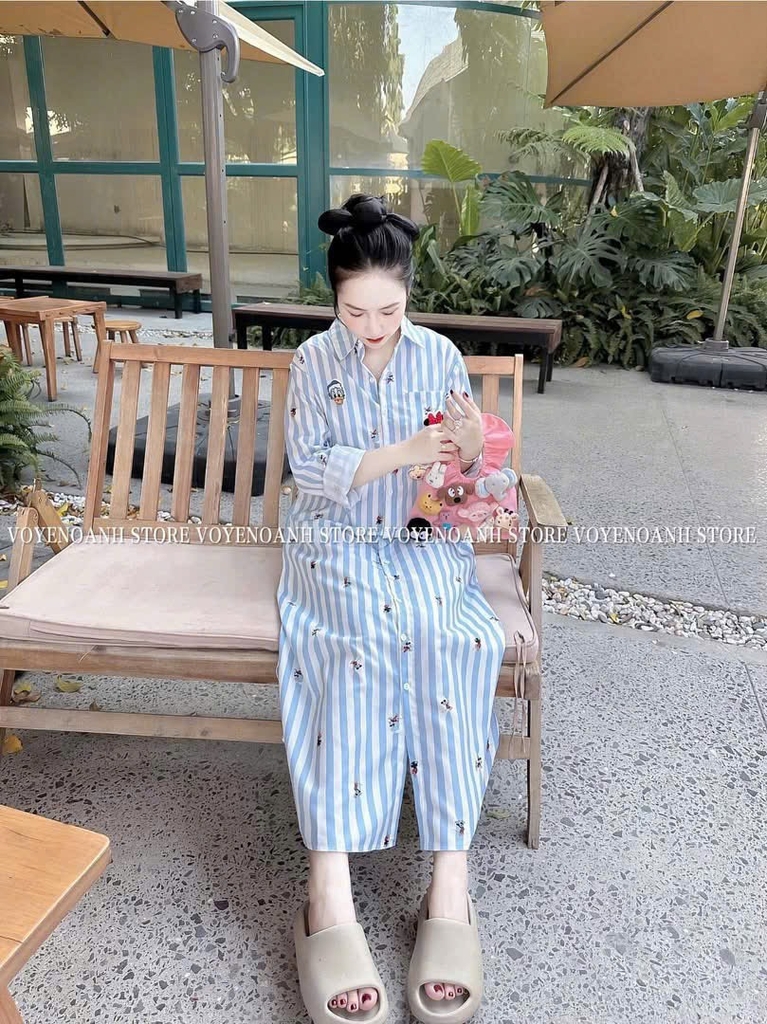 VÁY SƠ MI MK KÈM TAG NỮ SẴN(XẢ 109k