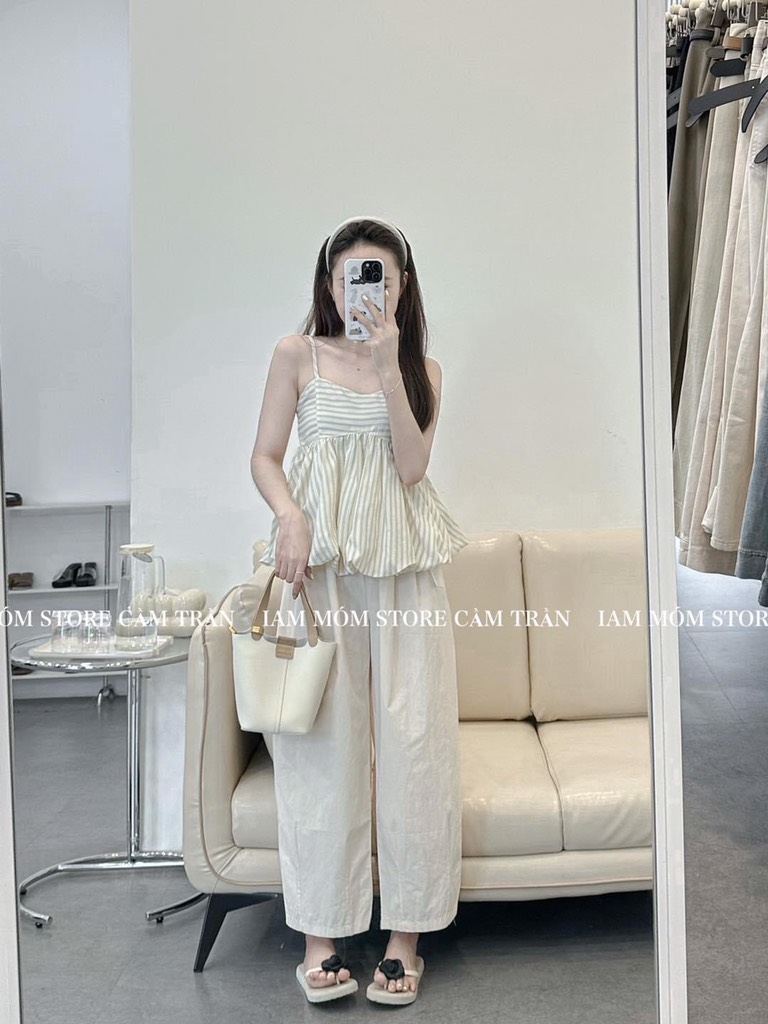 SET ÁO 2S NỮ MIX QUẦN THỤNG SẴN(sale 135k)