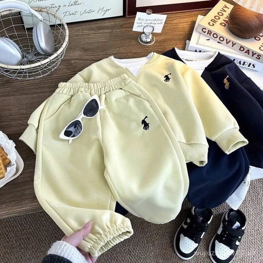 SET BỘ NỈ DÀI 3 MÀU BÉ TRAI BÉ GÁI