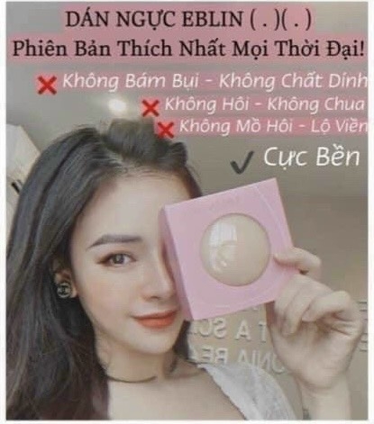 ĐỒ LÓT - MIẾNG DÁN NHŨ HOA HỘP HỒNG 3 CẶP SẴN