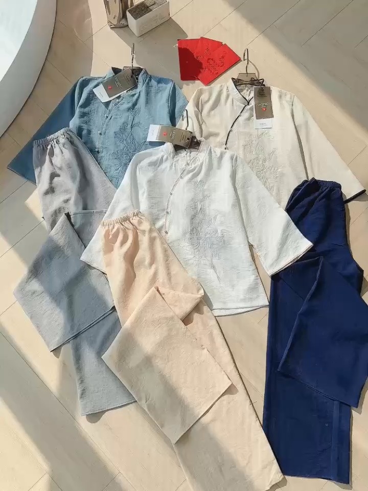 SET PHÁP PHỤC VIỀN NÉ TÂM AN NỮ SẴN