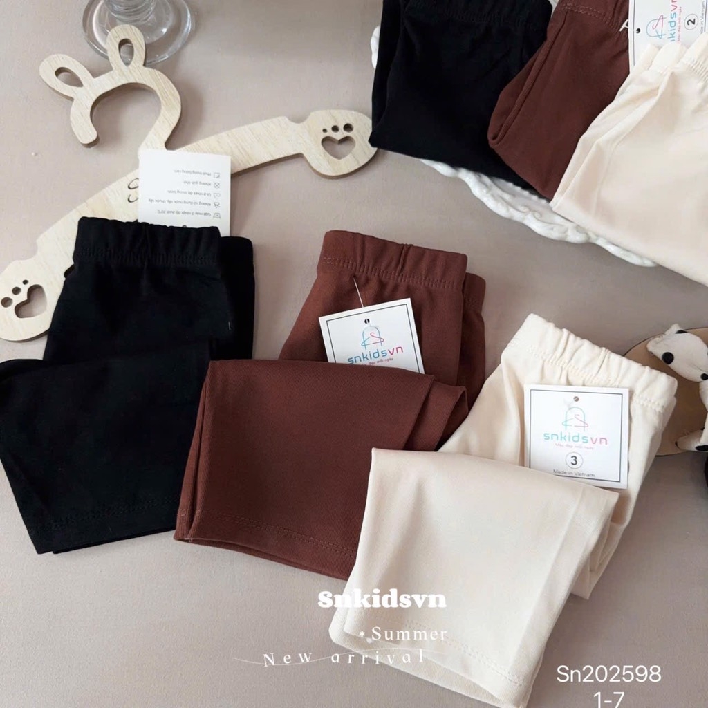 SET 3 QUẦN NGỐ TONE ĐEN NÂU KEM BÉ TRAI SẴN (SALE 65k)
