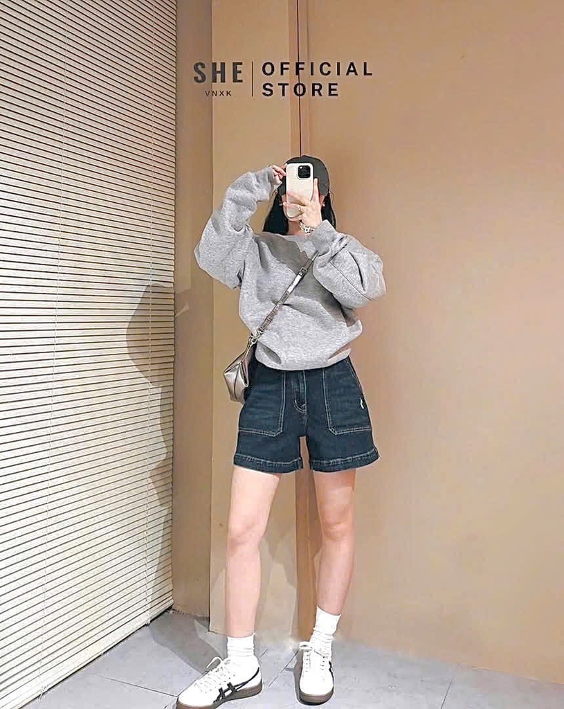 QUẦN SOOC 2 TÚI TRƯỚC THÊU NGỰA NỮ SẴN