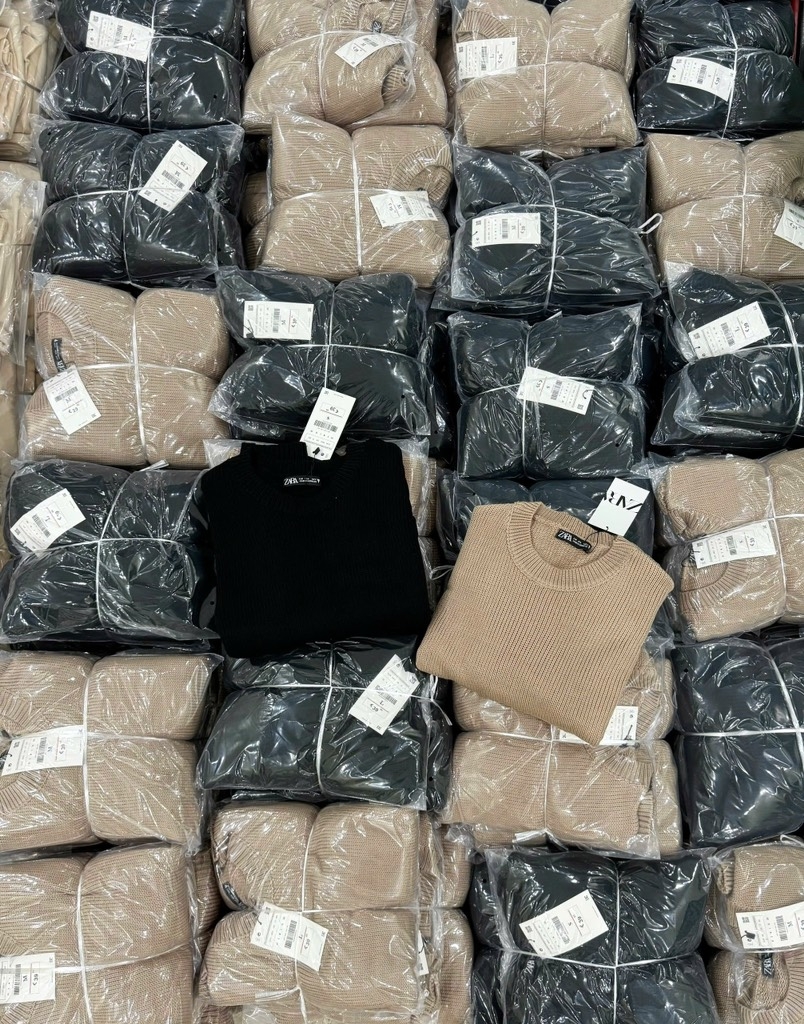 ÁO LEN NỮ ZR CỔ TRÒN TÚI 2 BÊN THU ĐÔNG SẴN (SALE 150k)