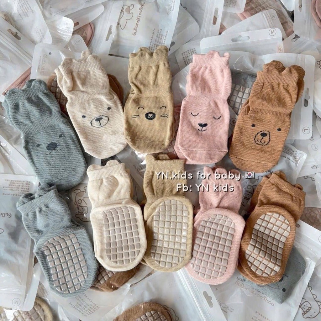 ĐỒ LÓT - SET 10 ĐÔI TẤT CHỐNG TRƠN DỄ THƯƠNG BÉ TRAI BÉ GÁI