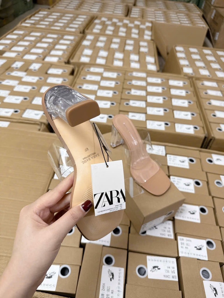 GIÀY DÉP - GUỐC QUAI TRONG ĐẾ 8CM NỮ