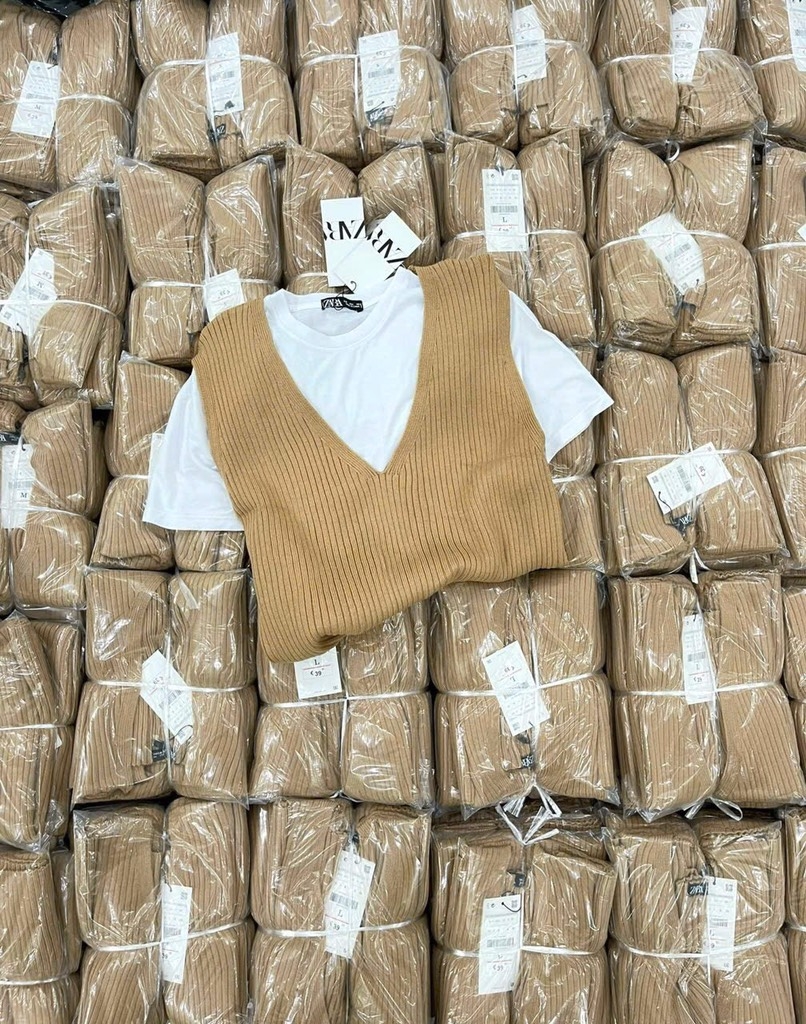 SET ÁO PHÔNG + GILE LEN ZARAAA NỮ THU ĐÔNG