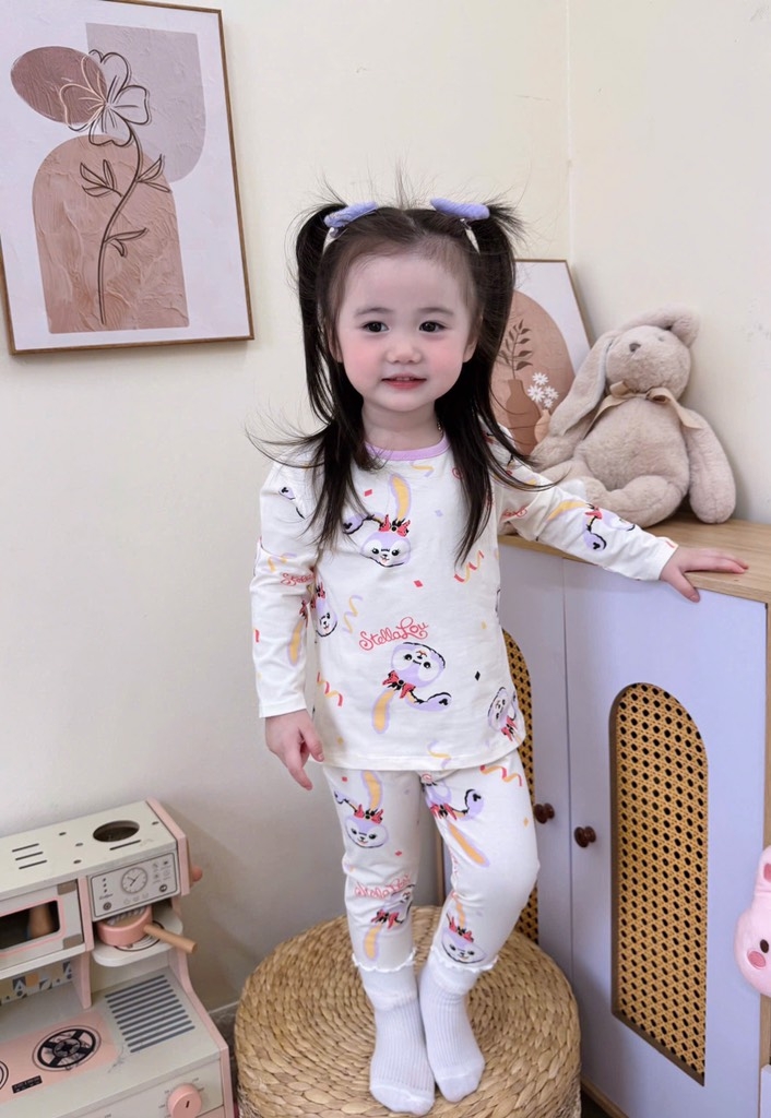 SET 3 BỘ DÀI STELLA LU TONE BE TÍM BÉ GÁI