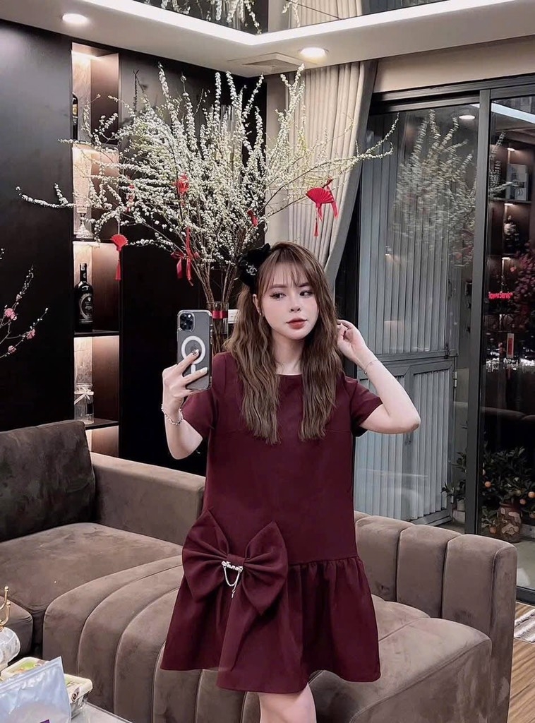 VÁY SUÔNG NƠ NỮ