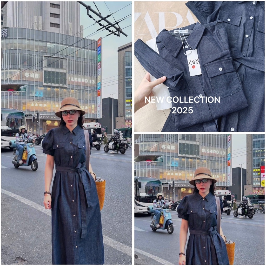 VÁY BÒ DÁNG DÀI NỮ HOT SẴN (SALE 99k)