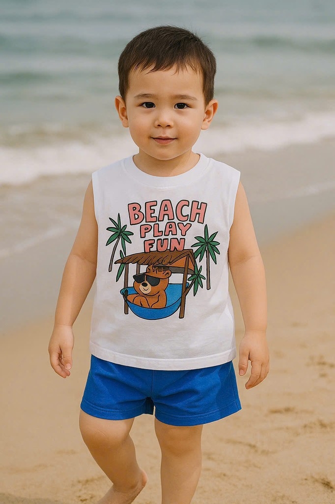 SET 2 BỘ COTTON SÁT NÁCH BÉ TRAI