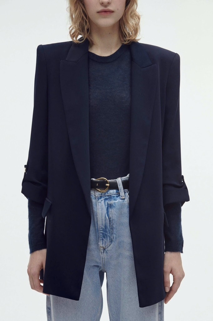 ÁO VEST NỮ TAY XẾP LI ZARA LnH THU ĐÔNG (SALE 170k)